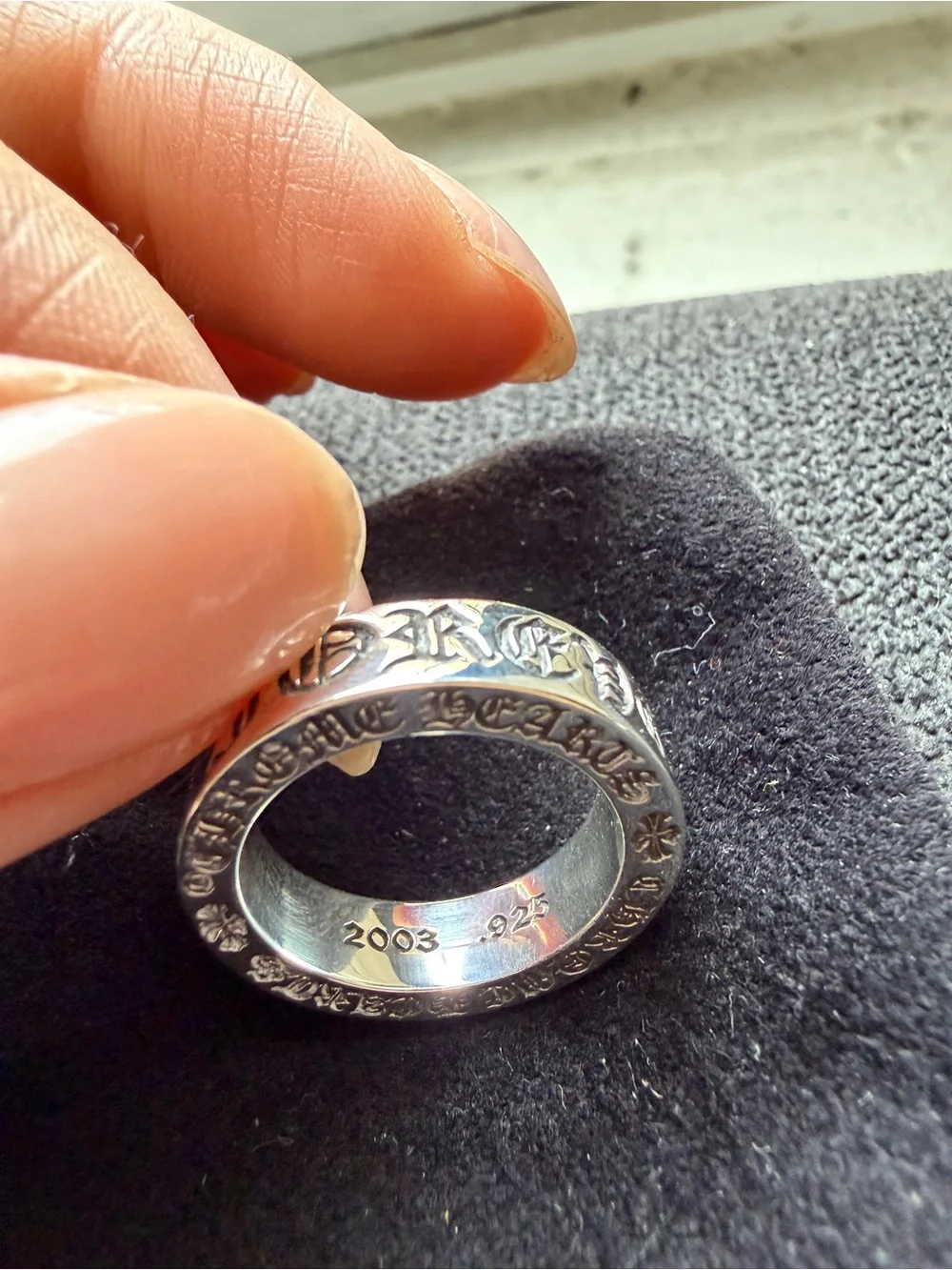 Chrome hearts forever ring